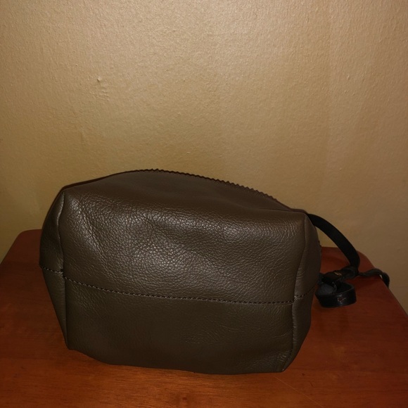 J crew drawstring leather bag - Picture 6 of 6
